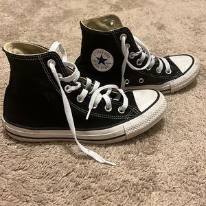 Black High Top Converse